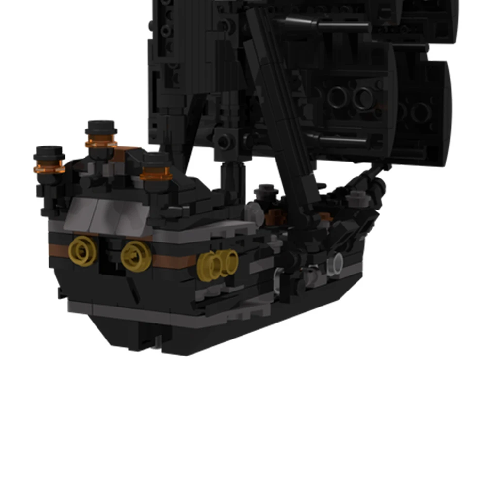 MOC Mini Ships Mini The Black Pearl Compatible 4184 Model Bricks Queen Anne's 
MOC Mini Ships Mini The Black Pearl Compatible 4184 Model Bricks Queen Anne's