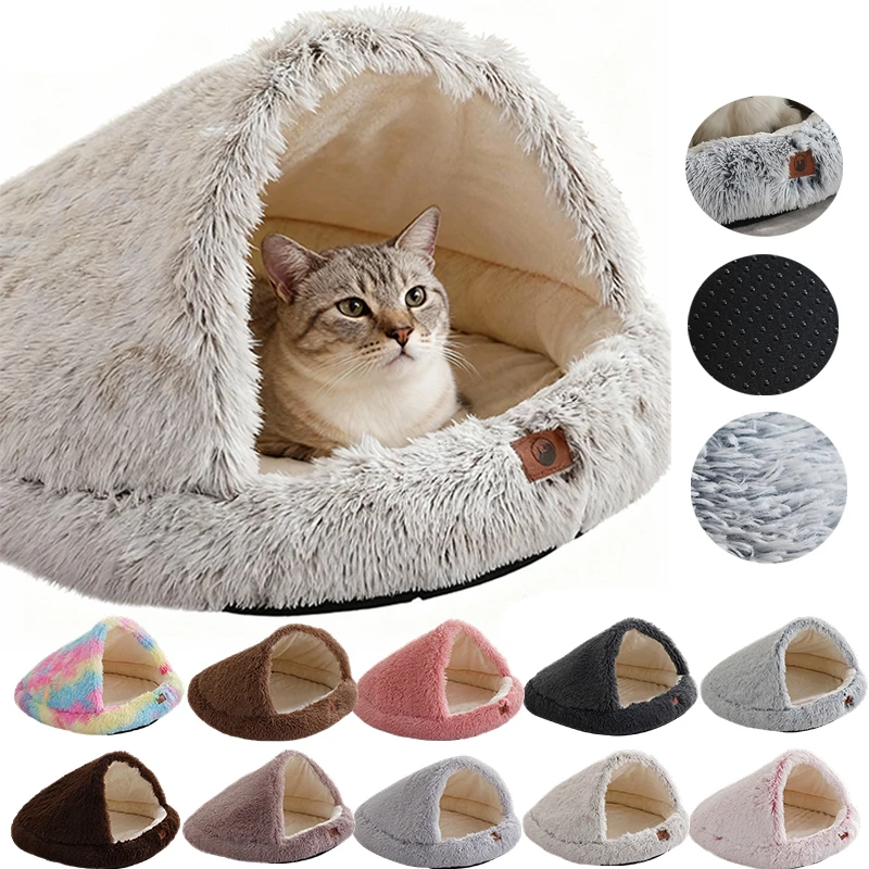 Winter Warm Soft Plush Cat Kennel Cat Bed Pet Mattress Deep Sleep Dog Kennel for Small Medium Large Size Cat Dogs Panier Chien
Winter Warm Soft Plush Cat Kennel Cat Bed Pet Mattress Deep Sleep Dog Kennel for Small Medium Large Size Cat Dogs Panier Chien