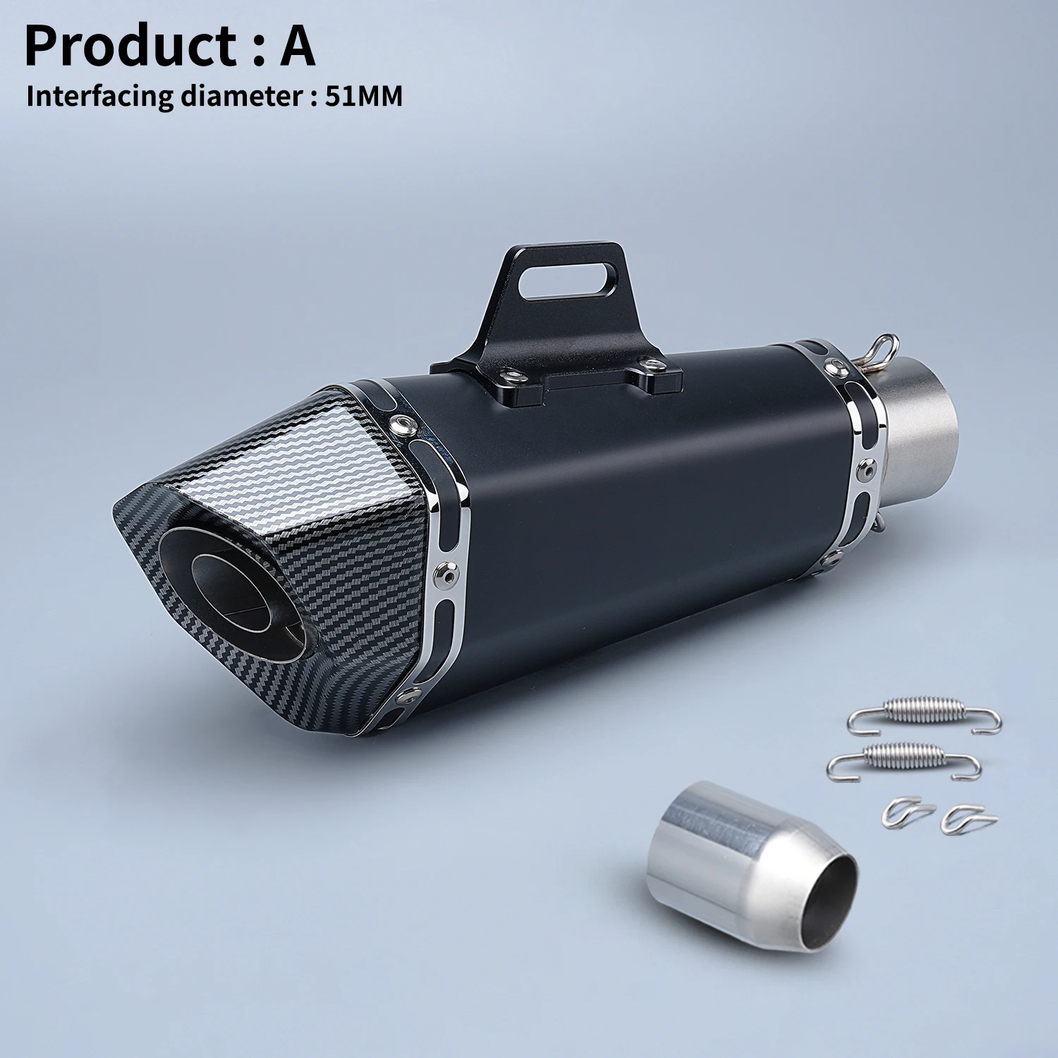 bevel Small hexagon moto exhaust Pipr tail section modification suitable models Universal Connecting Slip-on Muffler Escape
bevel Small hexagon moto exhaust Pipr tail section modification suitable models Universal Connecting Slip-on Muffler Escape