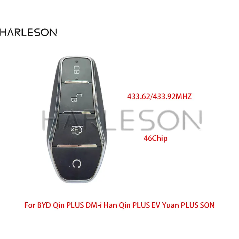 Автомобильный ключ дистанционного управления для BYD Qin PLUS DM-i Qin PLUS EV Han Yuan PLUS SON ID46 Chip 433,62 433,92 МГц Оригинальная карта Promixity
Автомобильный ключ дистанционного управления для BYD Qin PLUS DM-i Qin PLUS EV Han Yuan PLUS SON ID46 Chip 433,62 433,92 МГц Оригинальная карта Promixity