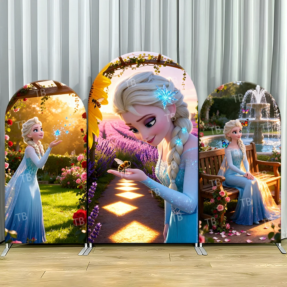TB Frozen Princess Elsa Arch Backdrop Cover Garden for Girls Birthday Party Baby Shower Decor Photograph Background Wall Props
TB Frozen Princess Elsa Arch Backdrop Cover Garden for Girls Birthday Party Baby Shower Decor Photograph Background Wall Props