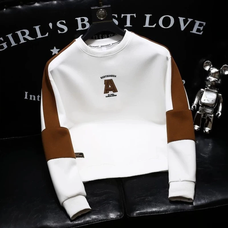 Contrast Patchwork Plus Size Trend Hoodies Sweatshirts Men's Spring Autumn Long Sleeve Harajuku Tops Fashion Casual Men Clothing
Contrast Patchwork Plus Size Trend Hoodies Sweatshirts Men's Spring Autumn Long Sleeve Harajuku Tops Fashion Casual Men Clothing