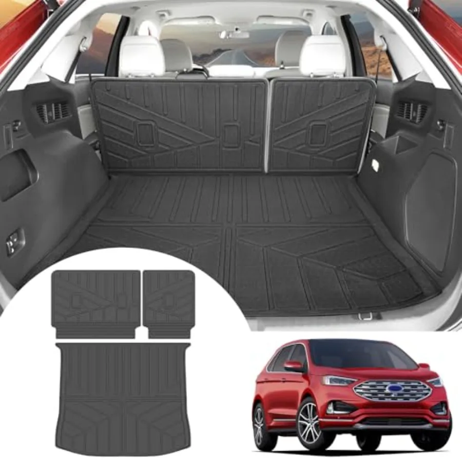 Cargo Mat with Seat Back Cover Fit for 2015-2024 Ford Edge 5 Seats Accessories Cargo Liner Trunk Mat TPE Trunk Liner Seat Back
Cargo Mat with Seat Back Cover Fit for 2015-2024 Ford Edge 5 Seats Accessories Cargo Liner Trunk Mat TPE Trunk Liner Seat Back