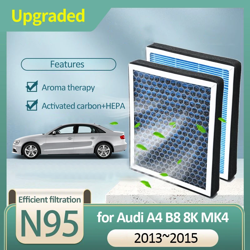 Воздушный фильтр с активированным углем для Audi A4 B8 8K MK4 Facelift Avant 2013 2014 2015 8K 0819439 B Аксессуары Автомобили Кондиционер
Воздушный фильтр с активированным углем для Audi A4 B8 8K MK4 Facelift Avant 2013 2014 2015 8K 0819439 B Аксессуары Автомобили Кондиционер