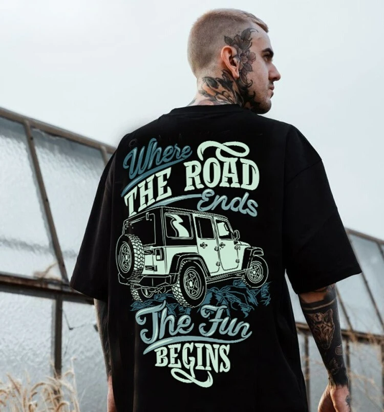 American Retro Heavy Tough Guy Off-road T-shirt Men's Pure Cotton Outdoor Heavy Pure Cotton Loose Large Size Short Sleeve
American Retro Heavy Tough Guy Off-road T-shirt Men's Pure Cotton Outdoor Heavy Pure Cotton Loose Large Size Short Sleeve