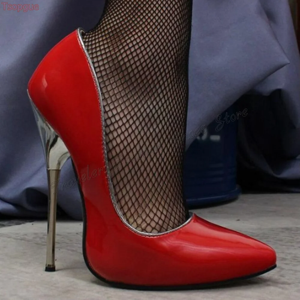 Red Pointed Toe Slip on Pumps Stilettos High Heels Matte Leather High Heel Shoes for Women Heels 2024 New Zapatos Para Mujere
Red Pointed Toe Slip on Pumps Stilettos High Heels Matte Leather High Heel Shoes for Women Heels 2024 New Zapatos Para Mujere