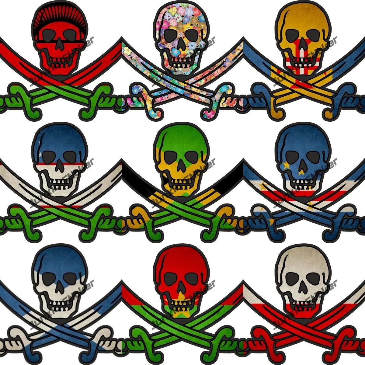 Poland Scotland Australia National Flag Pirate Jack Rackham Decals for cars Camper Bumper Truck Waterproof Sticker Accessories
Poland Scotland Australia National Flag Pirate Jack Rackham Decals for cars Camper Bumper Truck Waterproof Sticker Accessories