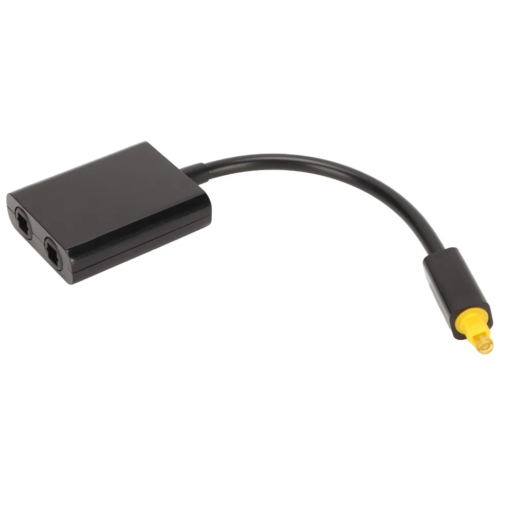 Surround Sound 1 Input 2 Output Optical Cable Splitter 2 Way Digital Optical Audio Splitter Toslink Splitter Adapter DVD Player
Surround Sound 1 Input 2 Output Optical Cable Splitter 2 Way Digital Optical Audio Splitter Toslink Splitter Adapter DVD Player