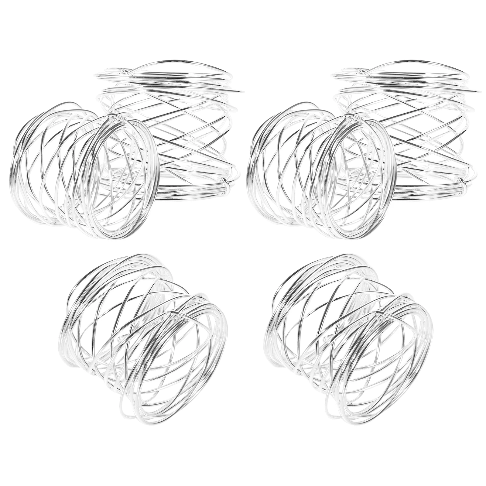 6pcs Napkin Ring Set Silver Metal Banquet Wedding Paper Napkin Holder Family Accessories
6pcs Napkin Ring Set Silver Metal Banquet Wedding Paper Napkin Holder Family Accessories