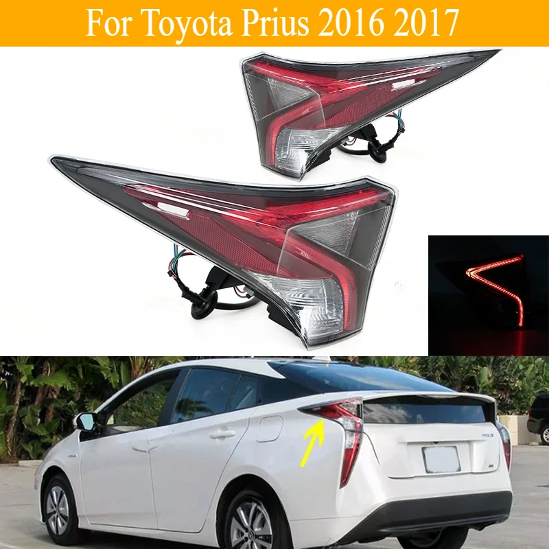 Для Toyota Prius 2016 2017, задний бампер автомобиля, задний фонарь, стоп-сигнал, задний фонарь, задний фонарь 8155047291 8156147281
Для Toyota Prius 2016 2017, задний бампер автомобиля, задний фонарь, стоп-сигнал, задний фонарь, задний фонарь 8155047291 8156147281