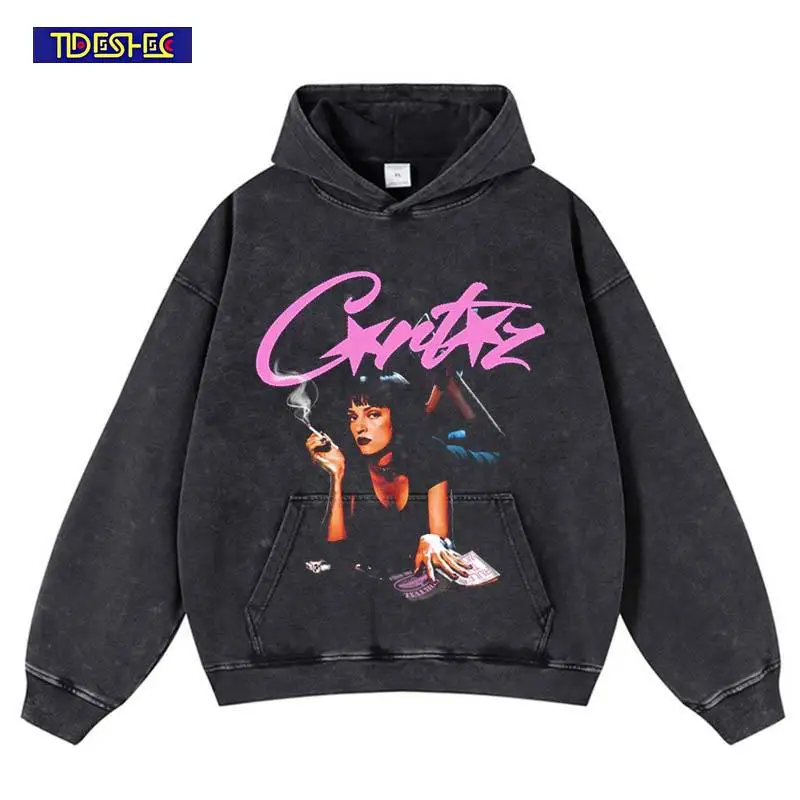 Harajuku Hip Hop Streetwear Portrait Print Washed Hooded Vintage Sweatshirt Stretwear Cotton Leisure Oversized Pullover Hoodie
Harajuku Hip Hop Streetwear Portrait Print Washed Hooded Vintage Sweatshirt Stretwear Cotton Leisure Oversized Pullover Hoodie