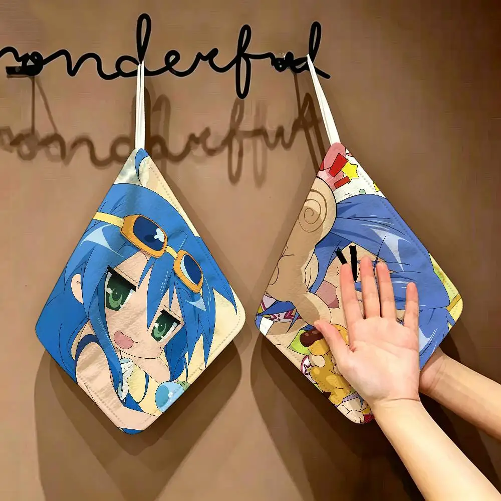 Funny Cute Cartoon Figure Izumi Konata Hanging Polyester Towel, Reusable Hand Wiping Cloth, Wear Resistant for Home Kitchen Sink
Funny Cute Cartoon Figure Izumi Konata Hanging Polyester Towel, Reusable Hand Wiping Cloth, Wear Resistant for Home Kitchen Sink