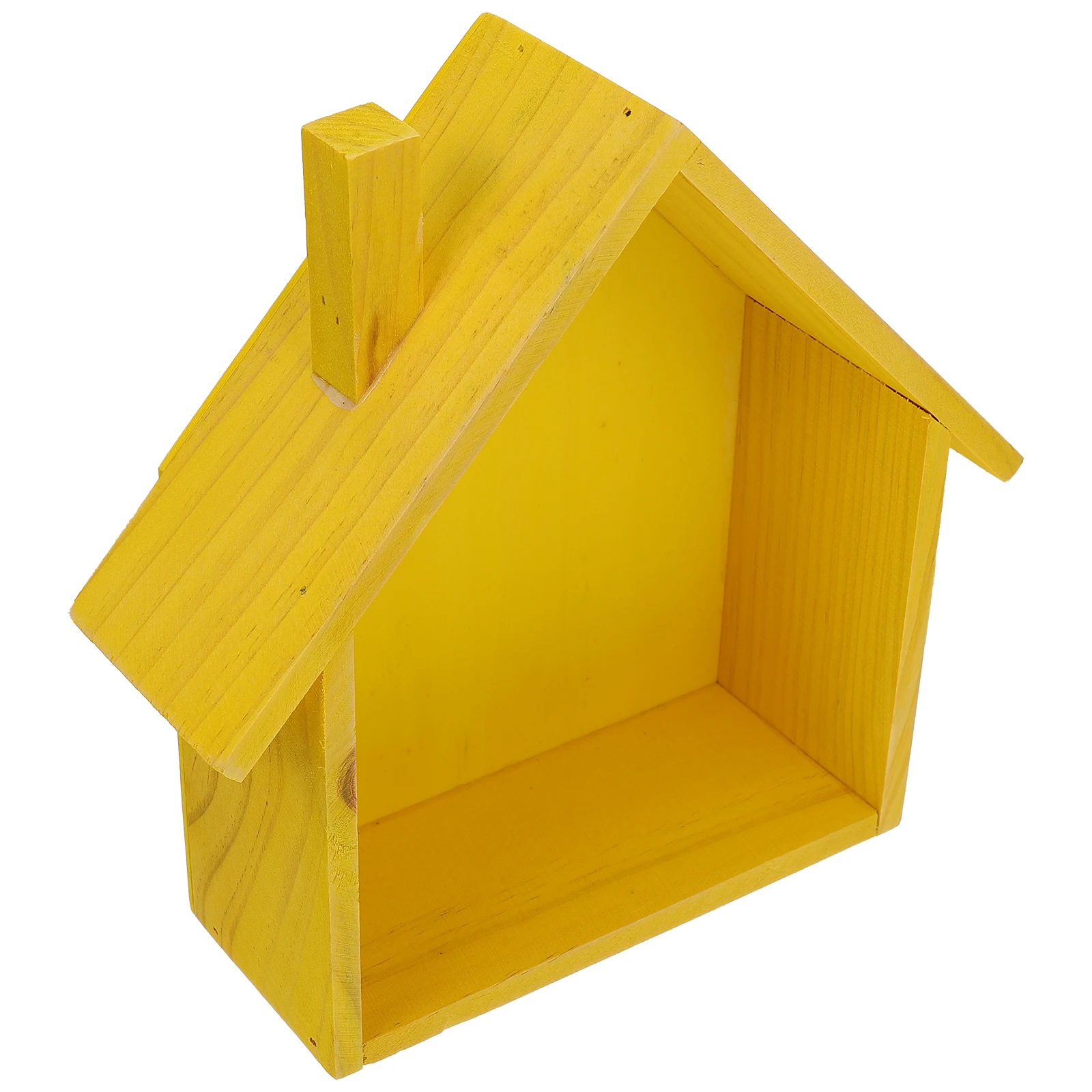 Wood Storage Decorative Rack Shelves Small Yellow House Shaped Child Room Wall Shelf Stationery Plant Holder Bedroom Kitchen
Wood Storage Decorative Rack Shelves Small Yellow House Shaped Child Room Wall Shelf Stationery Plant Holder Bedroom Kitchen