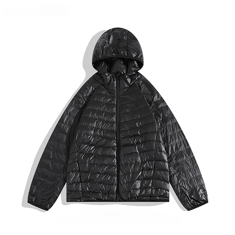 Winter Hooded Solid Color Down Jacket for Men and Women Trendy Street Outdoor Waterproof Warm Versatile Lightweight Zipper Coats
Winter Hooded Solid Color Down Jacket for Men and Women Trendy Street Outdoor Waterproof Warm Versatile Lightweight Zipper Coats