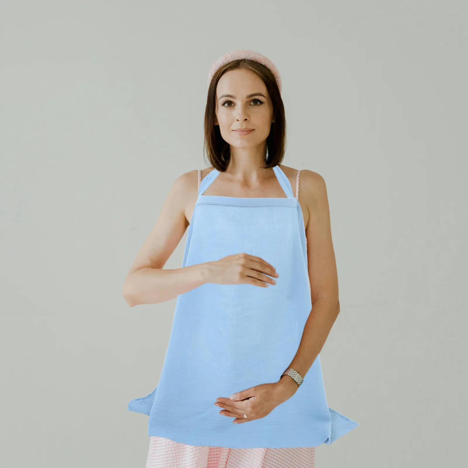 Breathable Nursing Poncho Lightweight Soft Cotton Gauze Feeding Cover Outdoor Nursing Privacy Comfortable Breathable
Breathable Nursing Poncho Lightweight Soft Cotton Gauze Feeding Cover Outdoor Nursing Privacy Comfortable Breathable