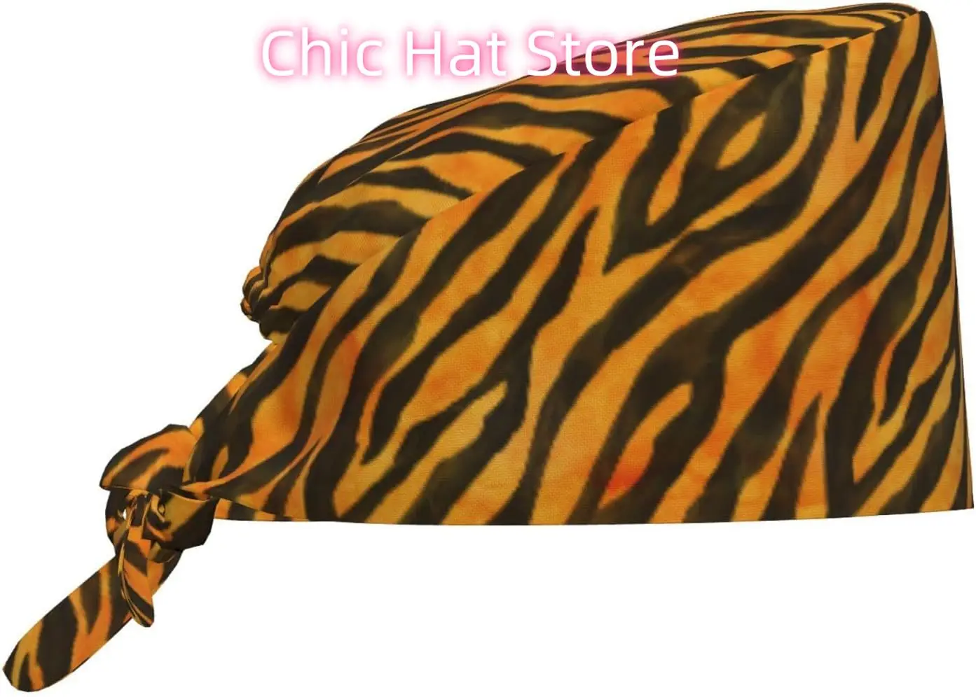 Tiger Skin Stripes Working Cap Scrub Cap with Sweatband Adjustable Unisex Women Tie Back Hat Nurse Caps
Tiger Skin Stripes Working Cap Scrub Cap with Sweatband Adjustable Unisex Women Tie Back Hat Nurse Caps