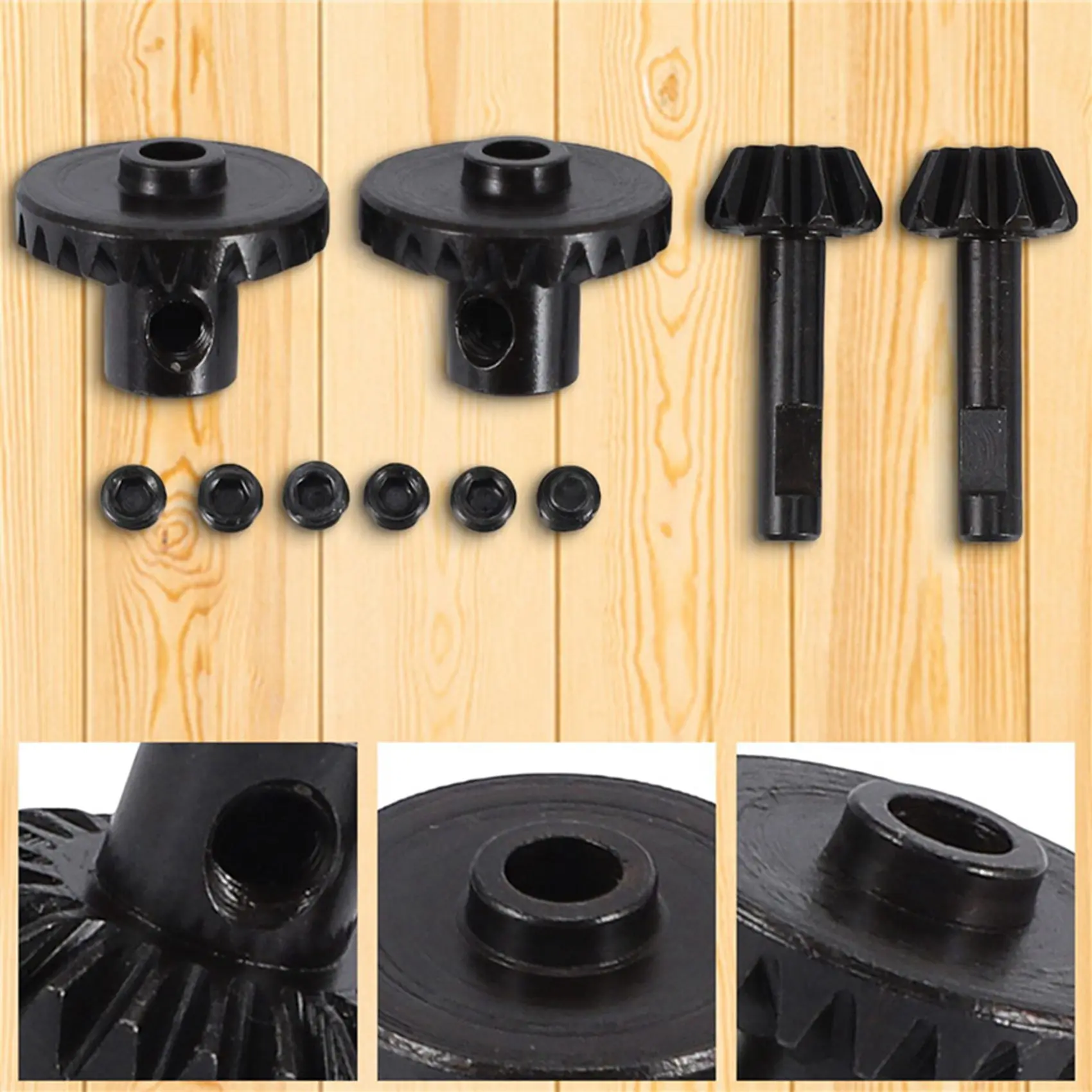 N03R-RC Car Metal Spare Part Upgrade Metal Front & Rear Axle Gear Shaft Driving Gear Set For WPL B1 B14 B16 B24 C14 C24 Perfectl 
N03R-RC Car Metal Spare Part Upgrade Metal Front & Rear Axle Gear Shaft Driving Gear Set For WPL B1 B14 B16 B24 C14 C24 Perfectl