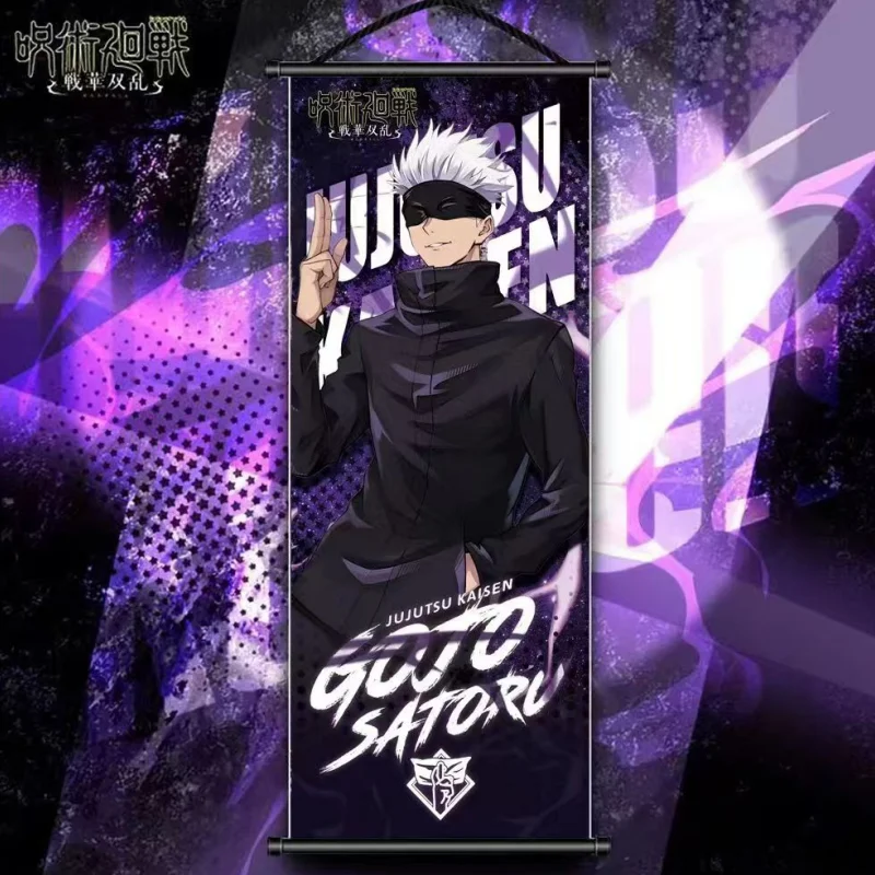 Jujutsu Kaisen Gojo Satoru Inumaki Toge New Hanging Picture Poster Mural Scroll 25*70cm Cartoon Animation Peripheral Decoration
Jujutsu Kaisen Gojo Satoru Inumaki Toge New Hanging Picture Poster Mural Scroll 25*70cm Cartoon Animation Peripheral Decoration