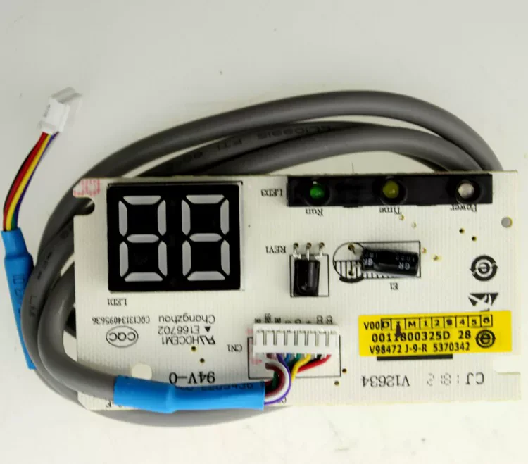 Air conditioning remote control receiving board, display board 0011800325D, circuit board V9014557
Air conditioning remote control receiving board, display board 0011800325D, circuit board V9014557