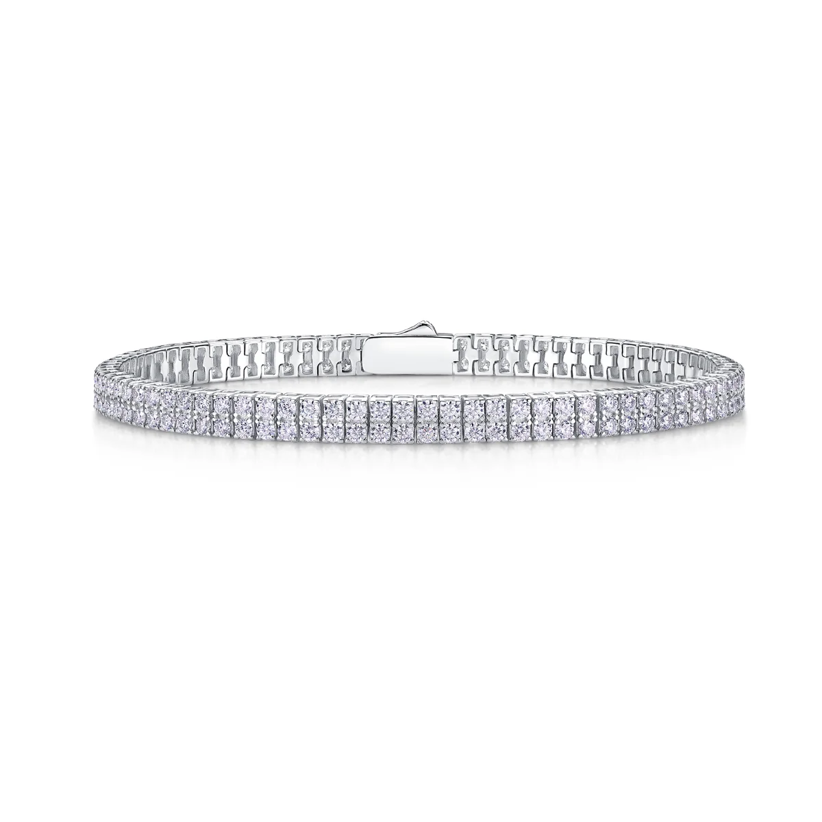 Exquisite Double Row Moissanite Tennis Bracelet S925 Silver Luxury FashionJewelry for Women Daily Party Wedding Anniversary Gift
Exquisite Double Row Moissanite Tennis Bracelet S925 Silver Luxury FashionJewelry for Women Daily Party Wedding Anniversary Gift