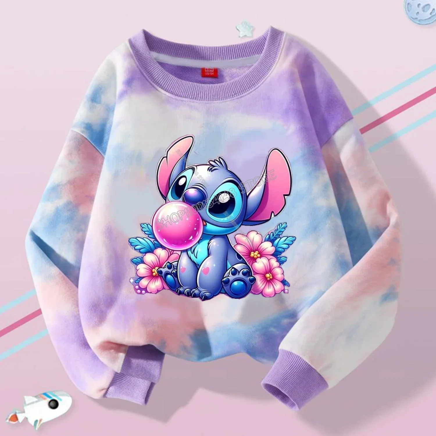Disney Stitch Hoodie for Children Purple Tie-dye Clothing Girls Cartoon Trendy Hoodies Round Neck Clothes Kids Sweatshirt Tops
Disney Stitch Hoodie for Children Purple Tie-dye Clothing Girls Cartoon Trendy Hoodies Round Neck Clothes Kids Sweatshirt Tops