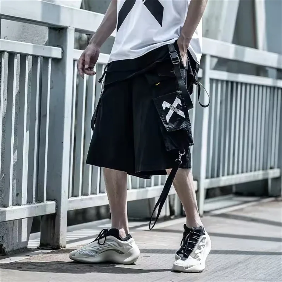 Tactical Techwear Casual Shorts Pants Men 2025 Summer Multi Pockets Cargo Shorts Men Streetwear Hip Hop Black Pants Mens Clothes
Tactical Techwear Casual Shorts Pants Men 2025 Summer Multi Pockets Cargo Shorts Men Streetwear Hip Hop Black Pants Mens Clothes