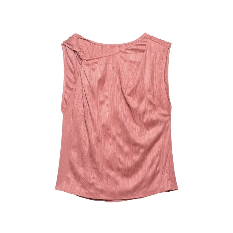 Summer Women's Sleeveless Top 2026 New Fashion Casual Vest Top Short Women's Clothing
Summer Women's Sleeveless Top 2026 New Fashion Casual Vest Top Short Women's Clothing