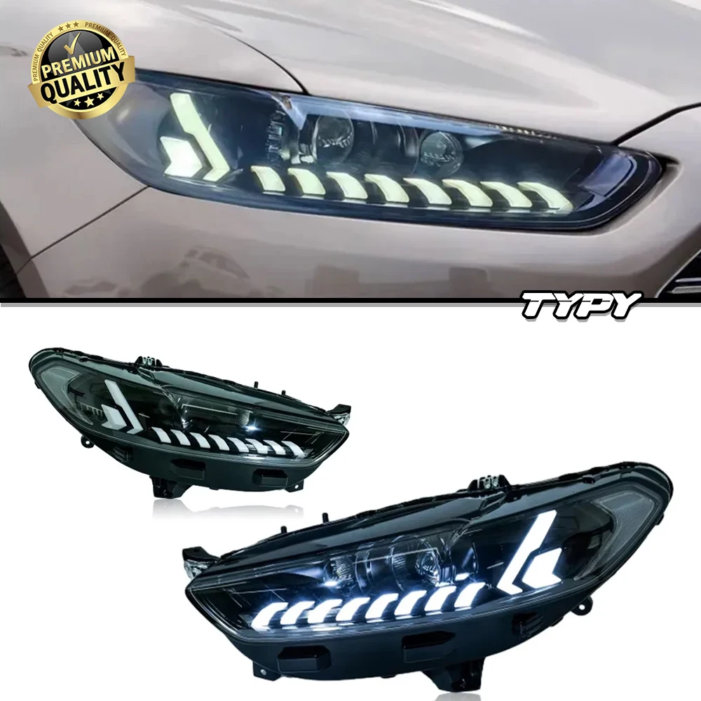 Автомобильная фара для Ford Mondeo, обновление 2013-2016, модифицированная для нового динамического указателя поворота, автомобильная светодиодная фара в сборе
Автомобильная фара для Ford Mondeo, обновление 2013-2016, модифицированная для нового динамического указателя поворота, автомобильная светодиодная фара в сборе