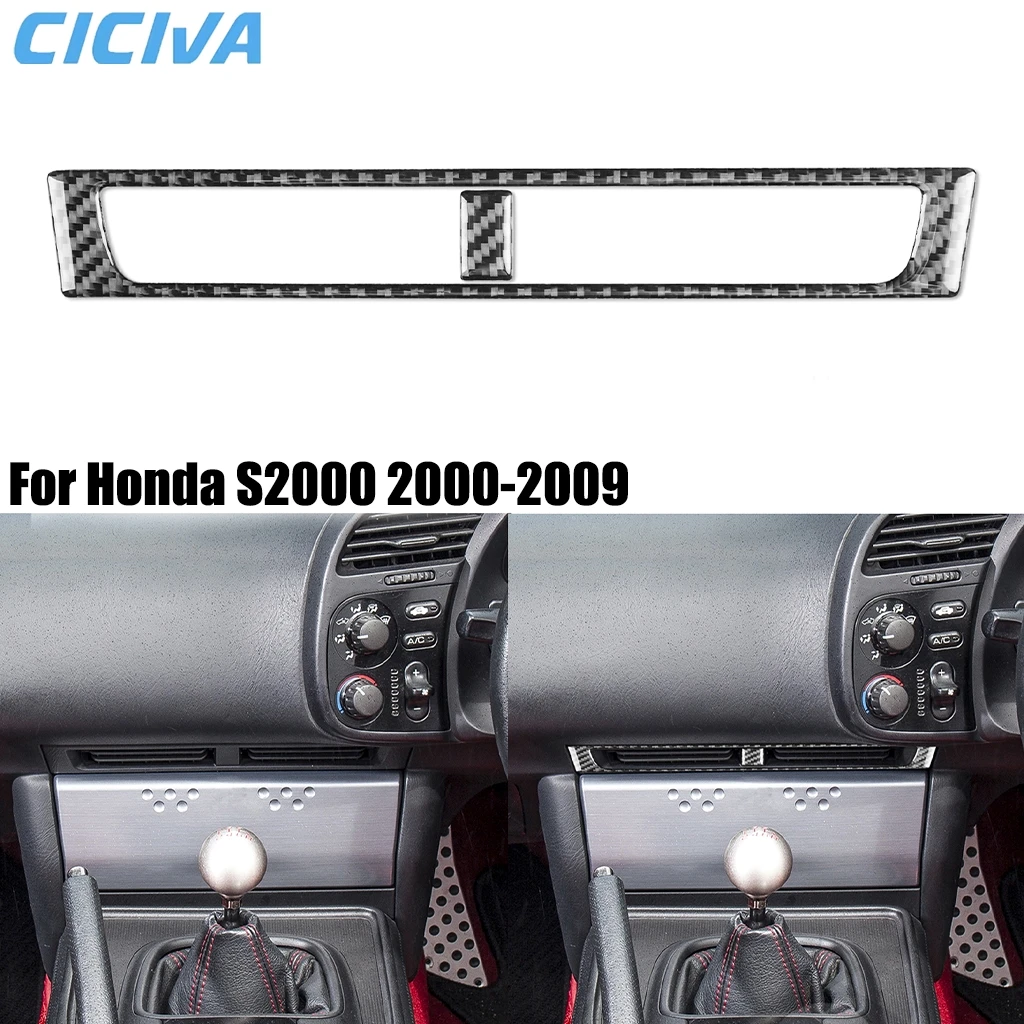 For Honda S2000 AP1 AP2 2000-2009 Carbon Fiber Center Console Dashboard Air Vent Outlet Interior Car Accessories Cover Stickers
For Honda S2000 AP1 AP2 2000-2009 Carbon Fiber Center Console Dashboard Air Vent Outlet Interior Car Accessories Cover Stickers