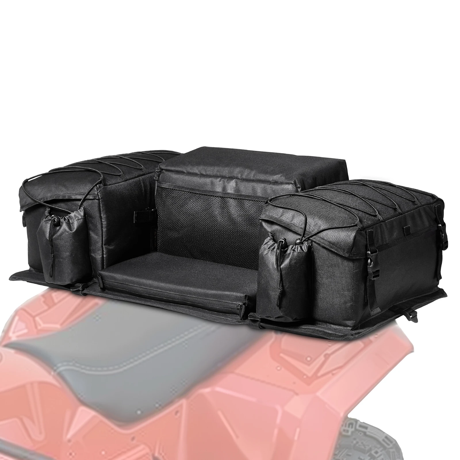 SucceBuy 50L ATV Rear Storage Bag with Sponge Seat Cushion & Bottle Holder 600D Oxford Cloth Rear Seat Gear Bag Fit for ATV UTV
SucceBuy 50L ATV Rear Storage Bag with Sponge Seat Cushion & Bottle Holder 600D Oxford Cloth Rear Seat Gear Bag Fit for ATV UTV
