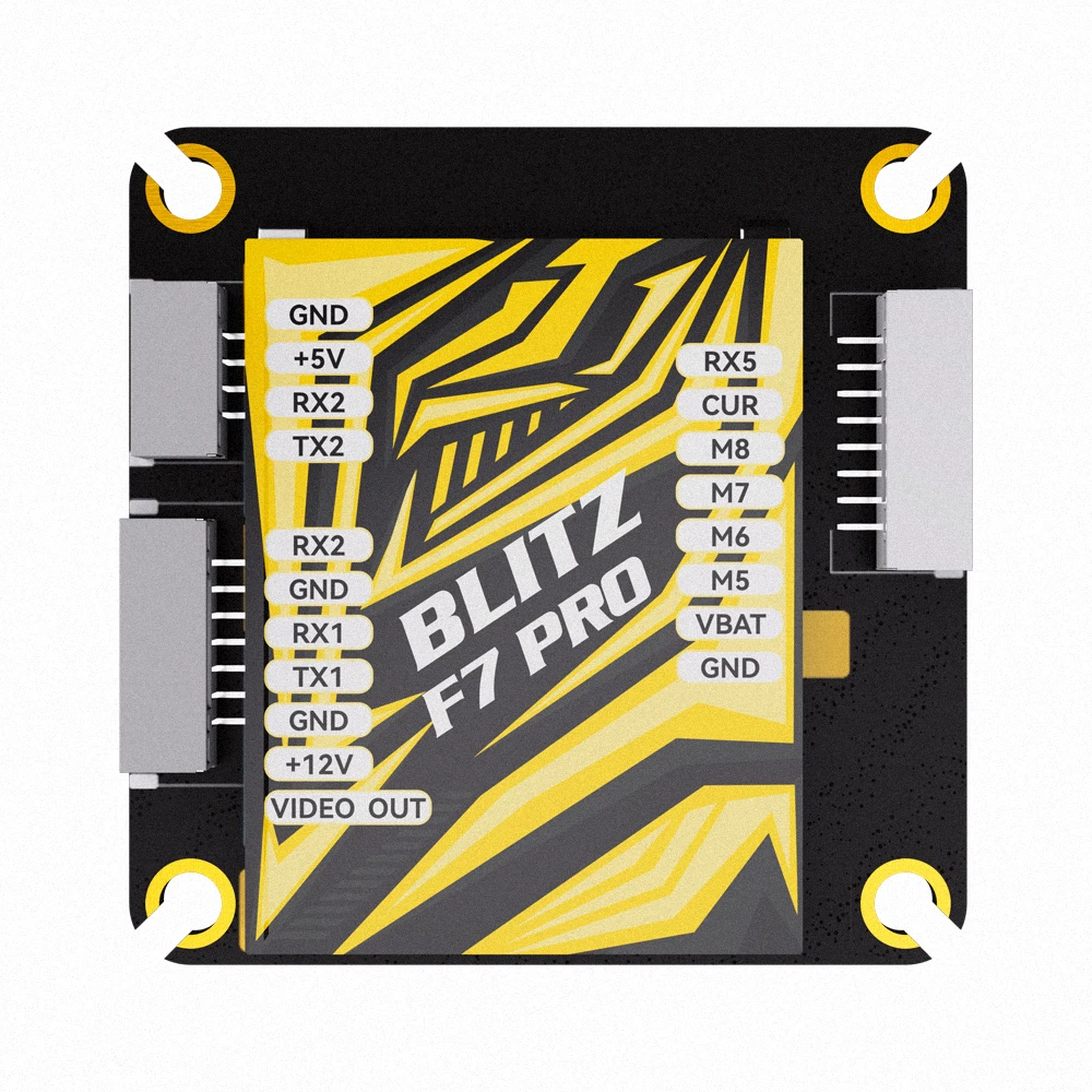 IFlight BLITZ F7 Pro Flight Controller FC F722 BMI270 Gyro / Blackbox / Barometer HD VTX Plug-and-Play 35mm 8S for RC Drone
IFlight BLITZ F7 Pro Flight Controller FC F722 BMI270 Gyro / Blackbox / Barometer HD VTX Plug-and-Play 35mm 8S for RC Drone