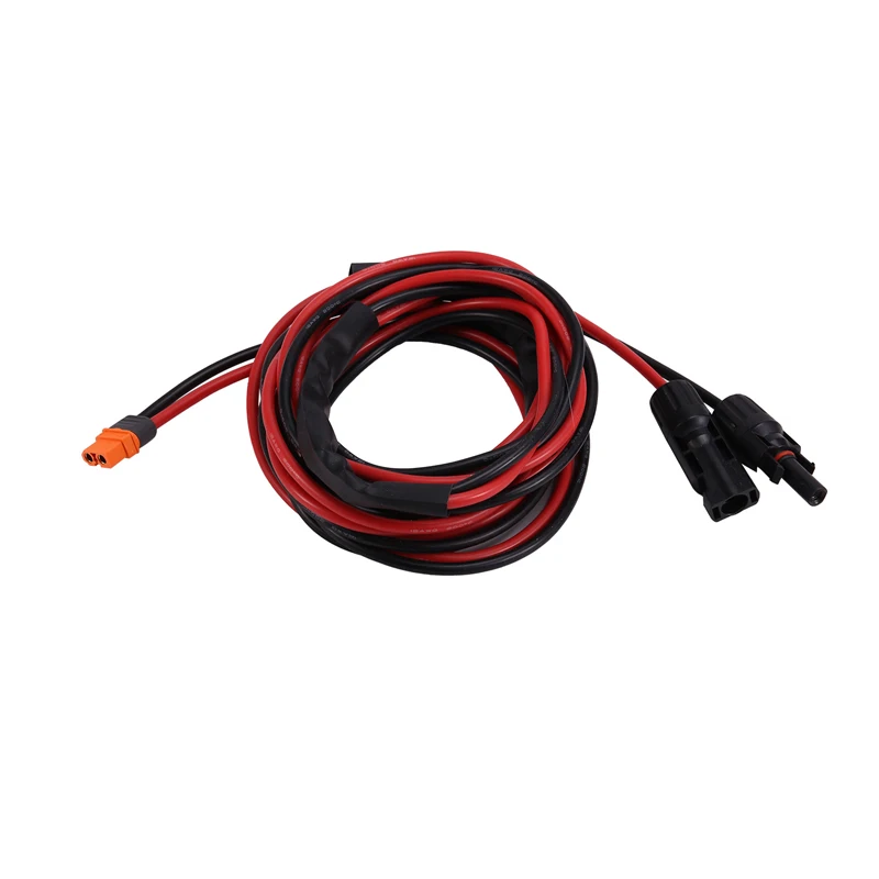 ABUN-Solar Connector XT60I-F Адаптер 12AWG Кабель для подключения зарядного кабеля солнечной панели Провод для солнечного генератора
ABUN-Solar Connector XT60I-F Адаптер 12AWG Кабель для подключения зарядного кабеля солнечной панели Провод для солнечного генератора