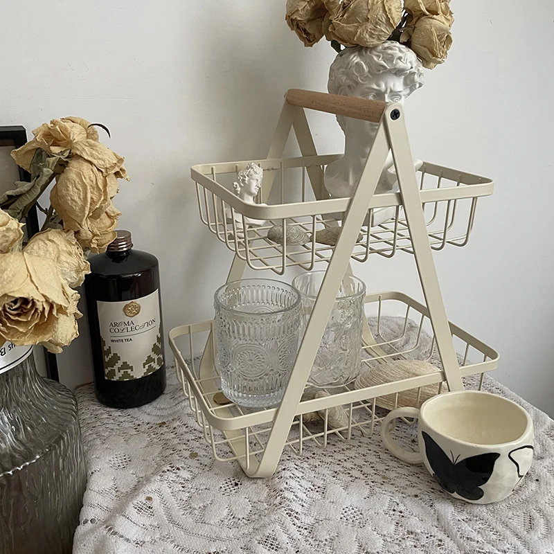 Vanilla Cream Organizer Tray 2-Tier Desk Shelf Makeup Vanity Storage Basket Bedroom Countertop Organizer for Home 
Vanilla Cream Organizer Tray 2-Tier Desk Shelf Makeup Vanity Storage Basket Bedroom Countertop Organizer for Home