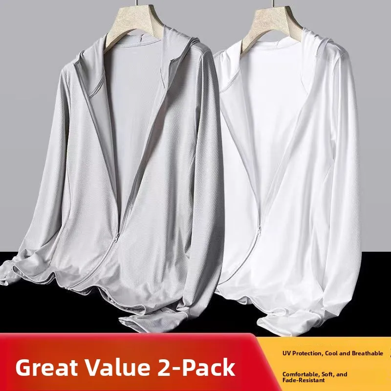 Ультратонкая дышащая одежда из ледяного шелка с защитой от УФ-излучения для рыбалки и активного отдыха на природе для мужчин и женщин, летняя анти-УФ одежда
Ультратонкая дышащая одежда из ледяного шелка с защитой от УФ-излучения для рыбалки и активного отдыха на природе для мужчин и женщин, летняя анти-УФ одежда