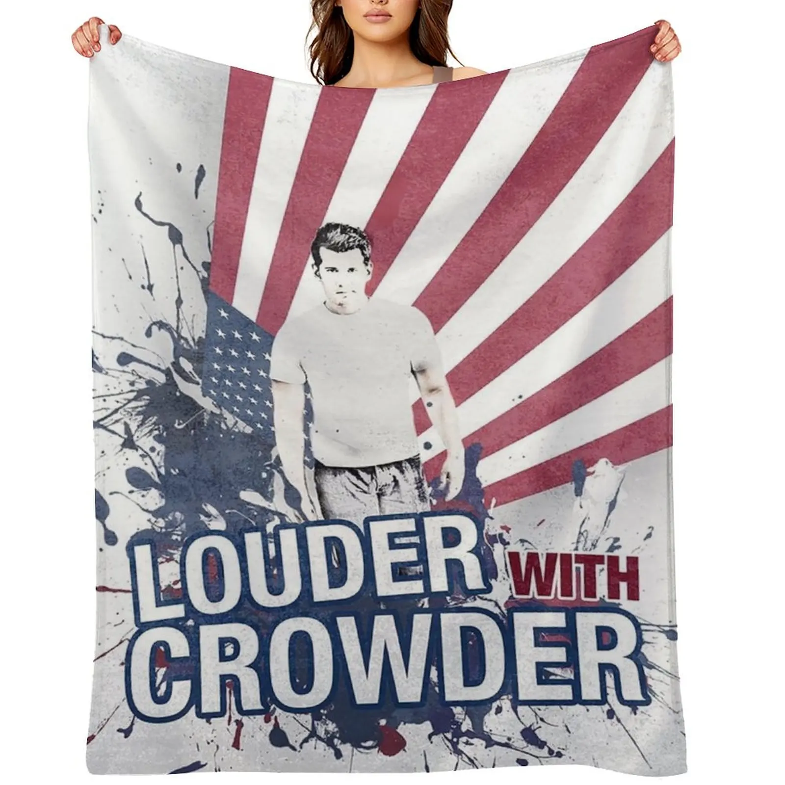Louder With Crowder Throw Blanket Flannels Thins Soft Plush Plaid Flannel Blankets
Louder With Crowder Throw Blanket Flannels Thins Soft Plush Plaid Flannel Blankets