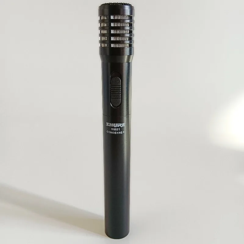 Handheld Microphone SM81 Condenser Microphone Piano Guitar Professional Small Diaphragm String Pickup Wired Microphone
Handheld Microphone SM81 Condenser Microphone Piano Guitar Professional Small Diaphragm String Pickup Wired Microphone