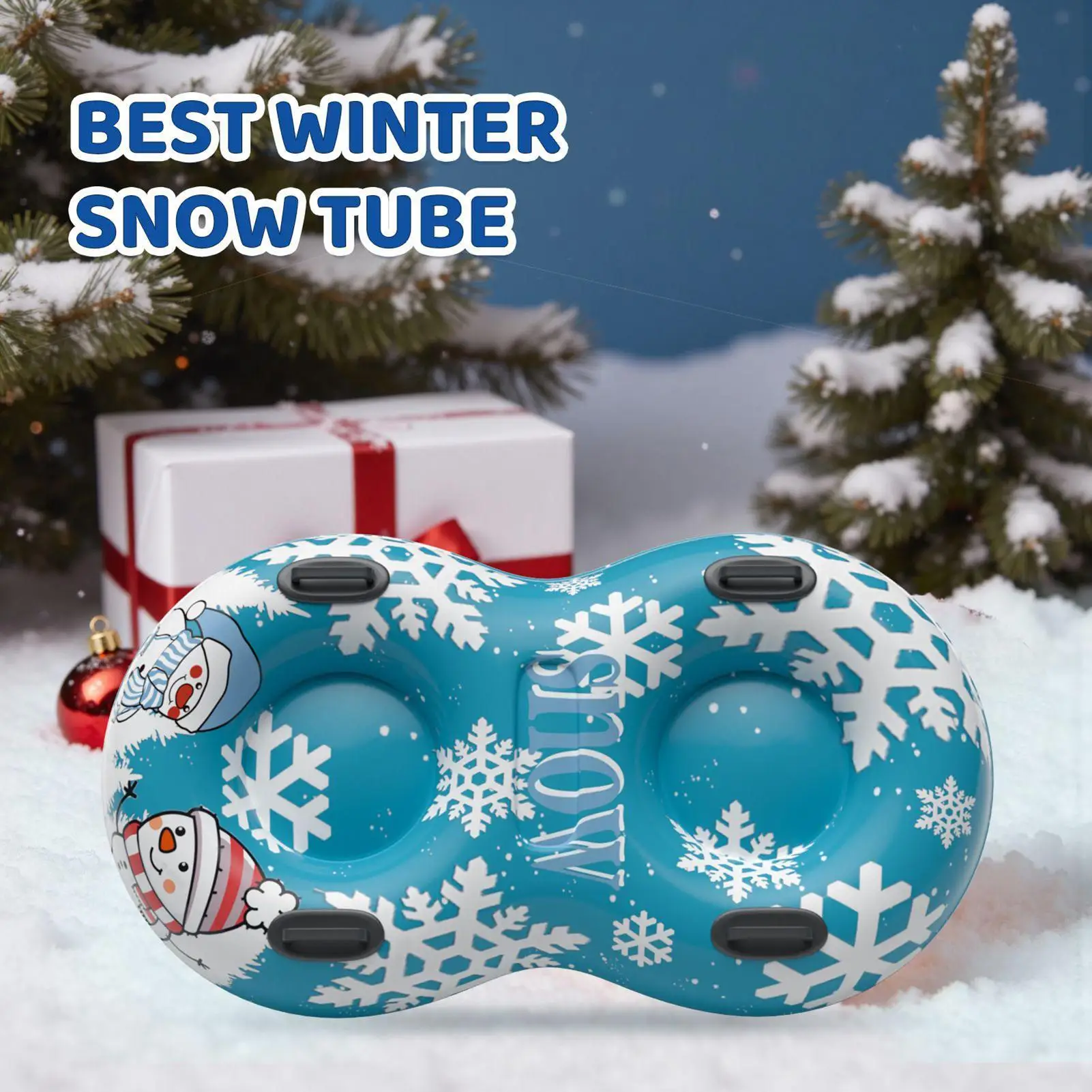 Надувная санка-ватрушка для двоих, большая, из прочного ПВХ, для зимнего катания
Надувная санка-ватрушка для двоих, большая, из прочного ПВХ, для зимнего катания