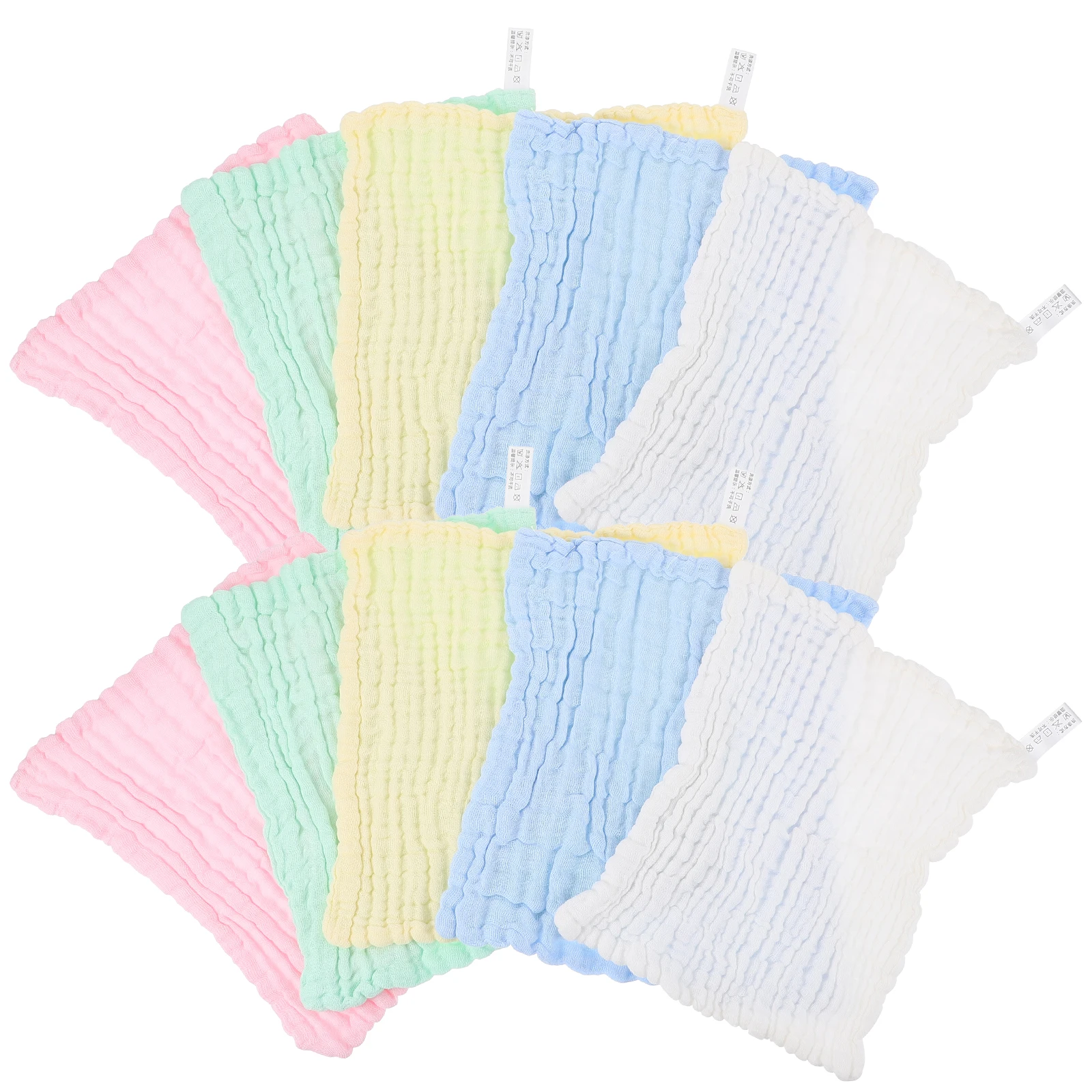 10pcs Baby Square Towel Face Washing Cotton Washcloths Bulk Soft Bath Cloths for Adults Colorful Sweat Wiping Shower Rags
10pcs Baby Square Towel Face Washing Cotton Washcloths Bulk Soft Bath Cloths for Adults Colorful Sweat Wiping Shower Rags