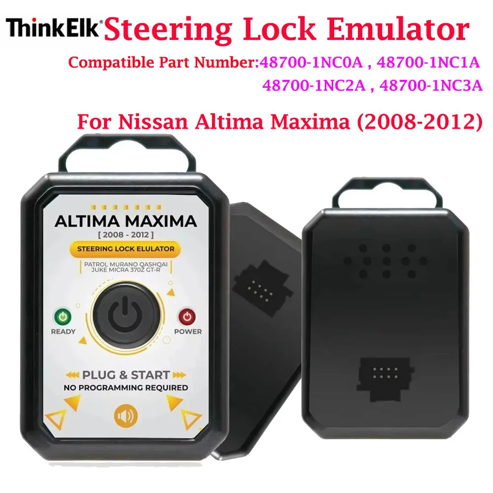 For Nissan Steering Lock Emulator Simulator With Lock Sound For Nissan Altima Maxima 2008-2012 No Programming
For Nissan Steering Lock Emulator Simulator With Lock Sound For Nissan Altima Maxima 2008-2012 No Programming