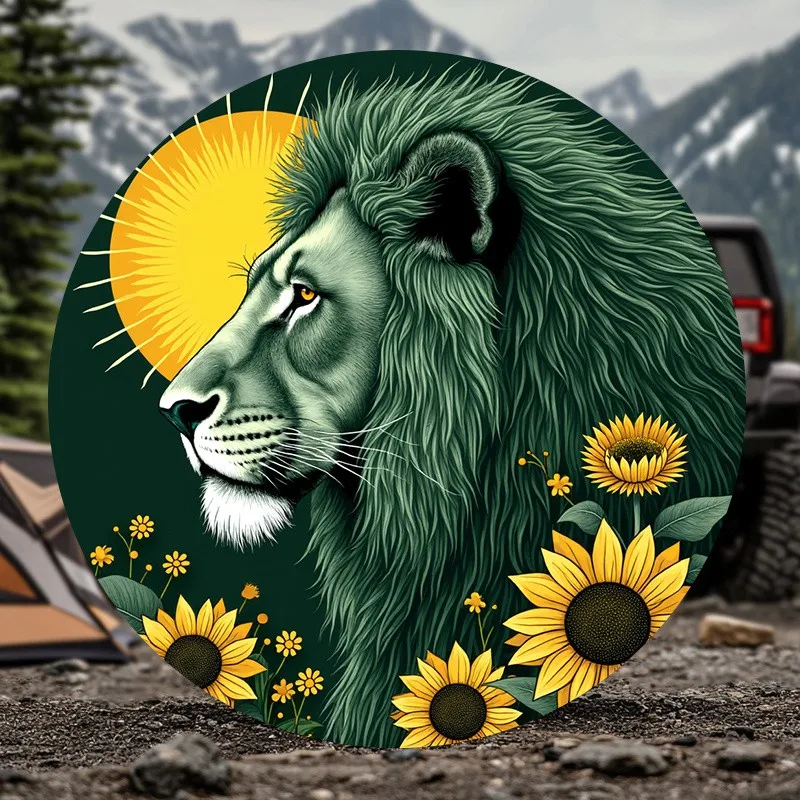 Green Lion Sunflower Spare Tire Cover For SUV Trailer RV Waterproof Sun Protection
Green Lion Sunflower Spare Tire Cover For SUV Trailer RV Waterproof Sun Protection