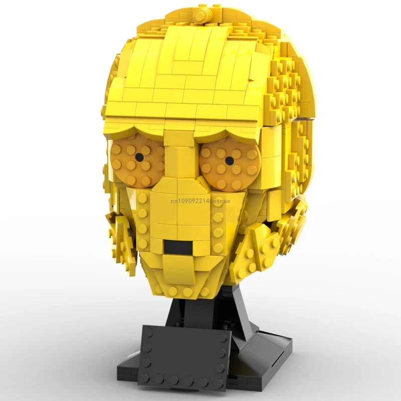 Moc 603 шт. Star Battle C-3PO шлемы модель строительные блоки кирпичи Diy образовательная сборка для детей подарки
Moc 603 шт. Star Battle C-3PO шлемы модель строительные блоки кирпичи Diy образовательная сборка для детей подарки