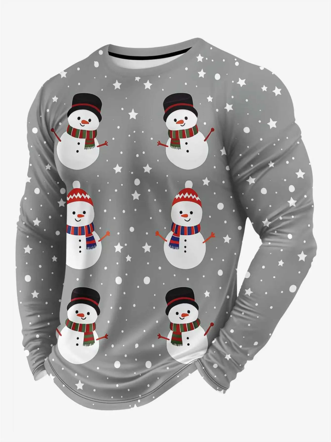 New Year and Christmas 2026 Long-sleeved T-shirt for Men 3D Printed Pullover Streetwear Winter Base T-shirt Mens T Shirts
New Year and Christmas 2026 Long-sleeved T-shirt for Men 3D Printed Pullover Streetwear Winter Base T-shirt Mens T Shirts
