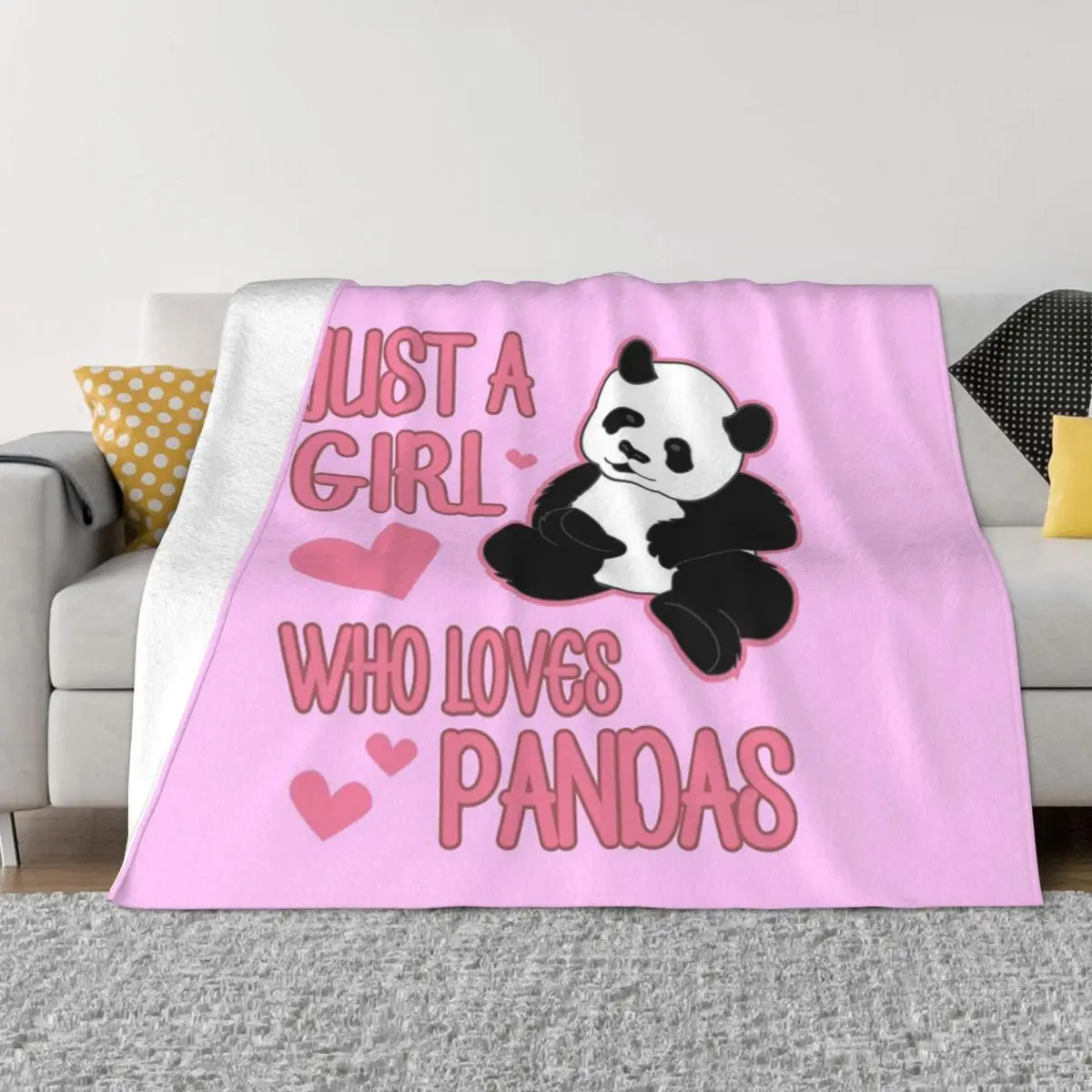 Just A Girl Who Loves Pandas Plush Blanket Winter Blankets Thin Wadding Blanket Throw Blanket
Just A Girl Who Loves Pandas Plush Blanket Winter Blankets Thin Wadding Blanket Throw Blanket