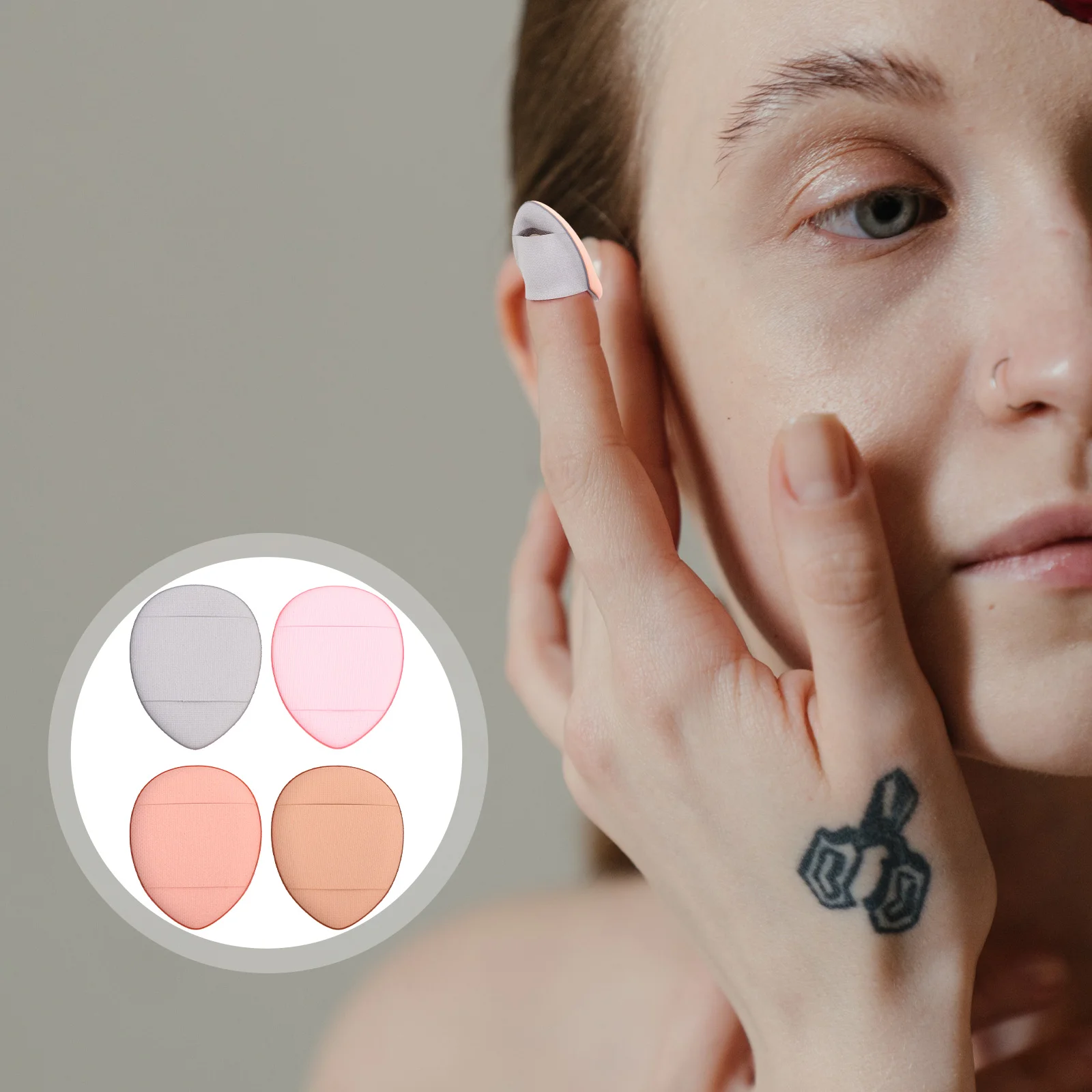 12 Pcs Mini Puff Cosmetics Powder Puffs Face Nail Polish Small Makeup Hydrophilic Non-latex Practical
12 Pcs Mini Puff Cosmetics Powder Puffs Face Nail Polish Small Makeup Hydrophilic Non-latex Practical