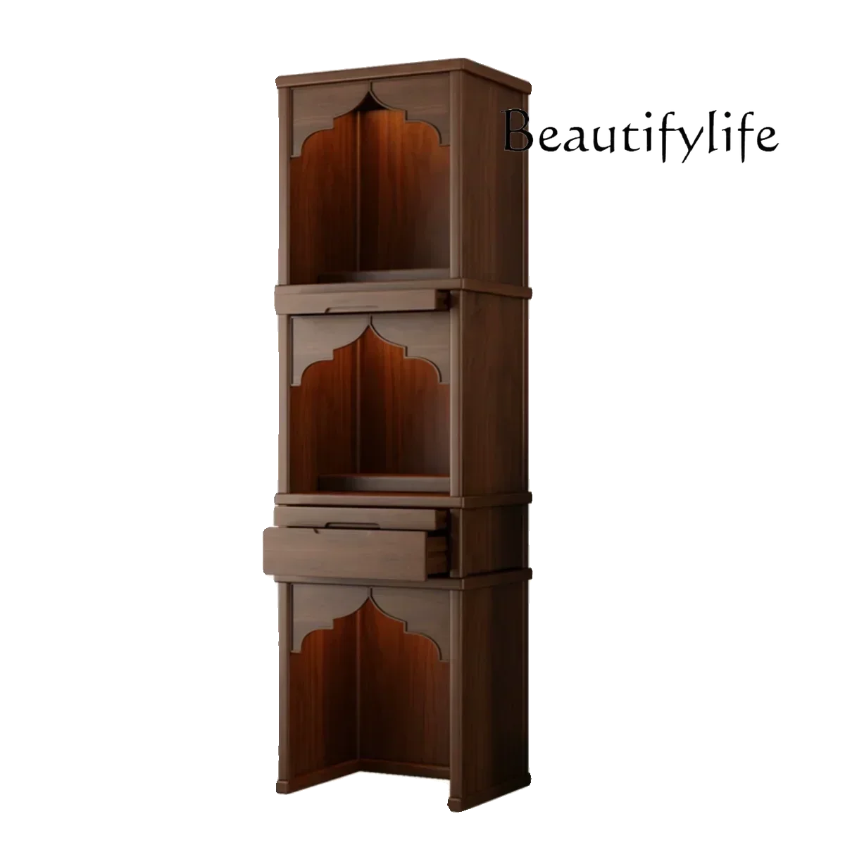 FGCustodia per incenso per uso domestico con piattaforma buddista medievale in legno massello, nicchia buddista a tre strati mod
FGCustodia per incenso per uso domestico con piattaforma buddista medievale in legno massello, nicchia buddista a tre strati mod