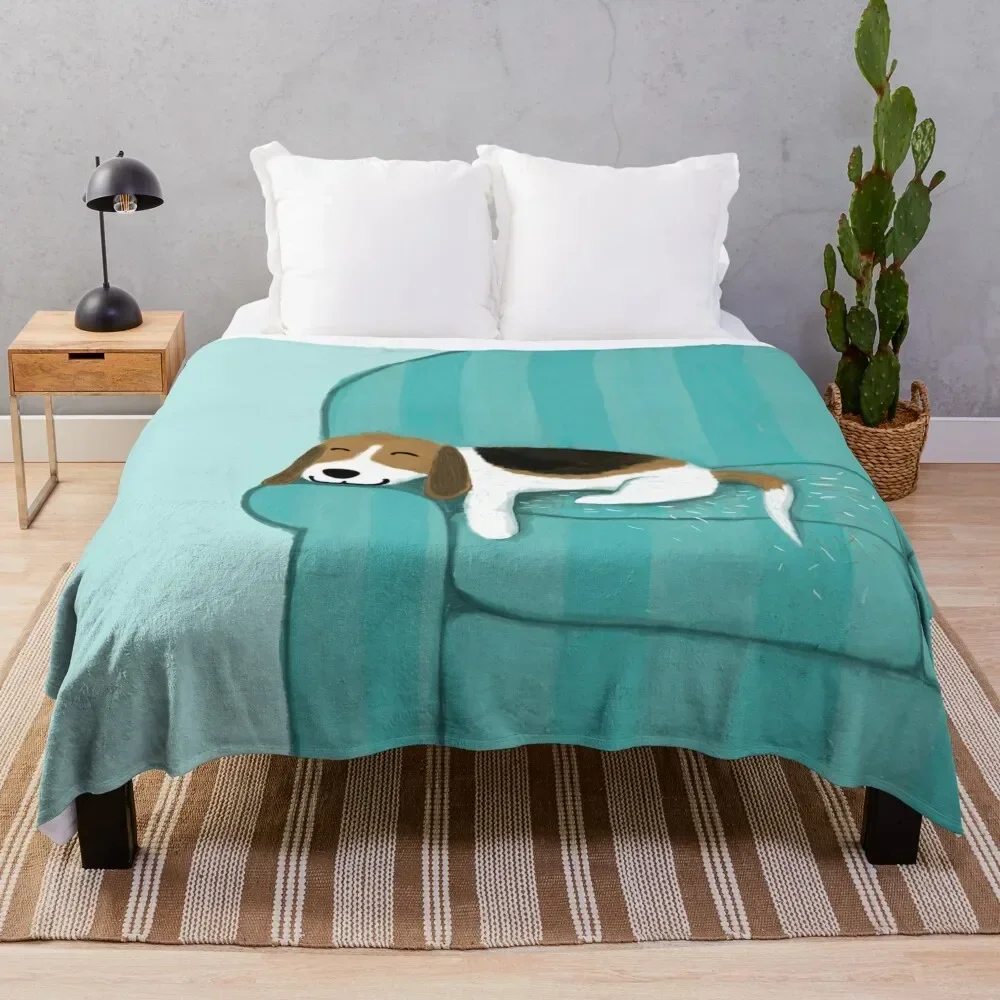 Happy Couch Dog | Cute Beagle Throw Blanket Thermals For Travel Tourist Blankets Sofas Of Decoration Blankets
Happy Couch Dog | Cute Beagle Throw Blanket Thermals For Travel Tourist Blankets Sofas Of Decoration Blankets