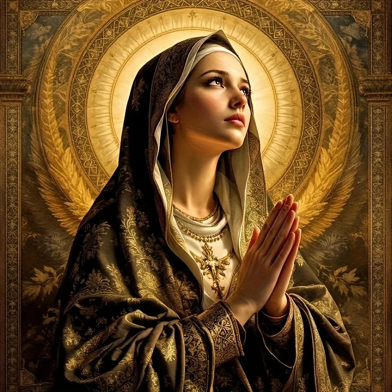 500/1024PCS Paper Jigsaw Puzzle The Solemn and Sacred Virgin Mary Home Art Religious Home Decoration Ideal Christian Gift
500/1024PCS Paper Jigsaw Puzzle The Solemn and Sacred Virgin Mary Home Art Religious Home Decoration Ideal Christian Gift