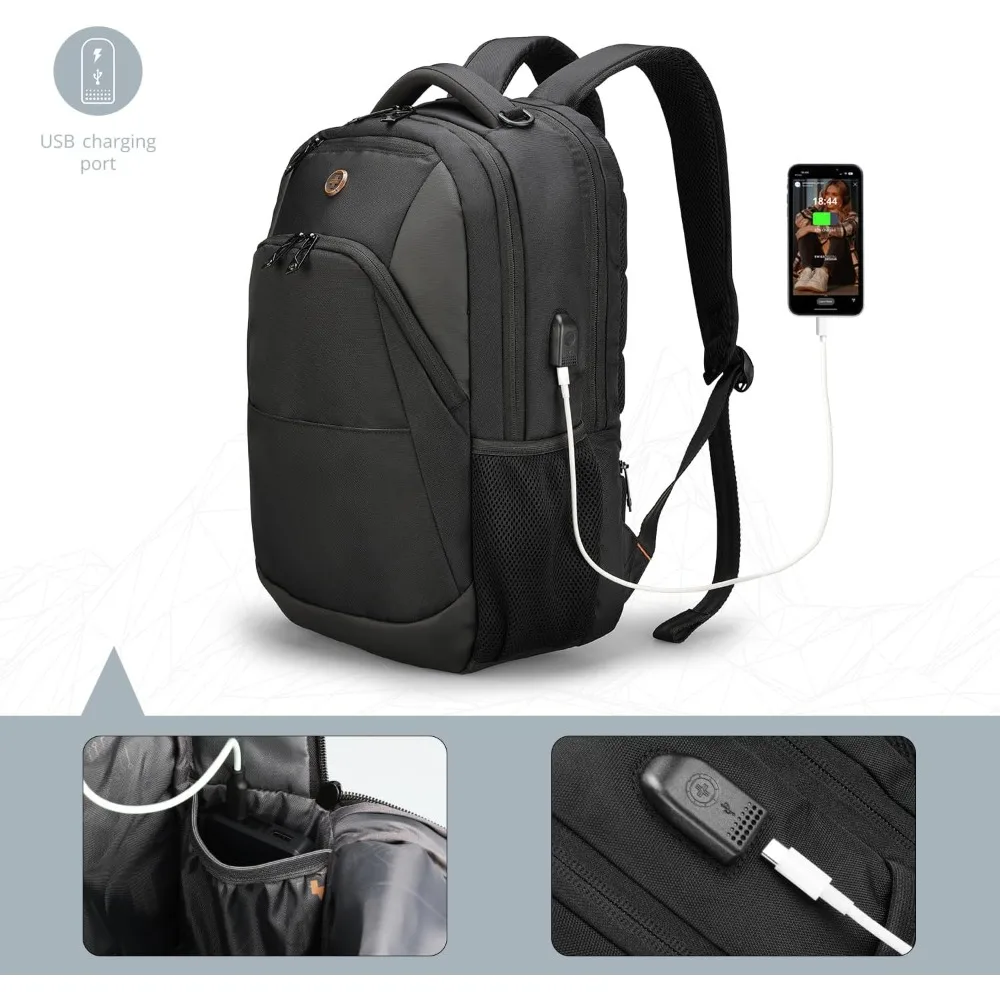Design Travel Laptop Backpack, College Laptops Backpack with USB Charging Port for Men and Women Fits 16 Inch Notebook
Design Travel Laptop Backpack, College Laptops Backpack with USB Charging Port for Men and Women Fits 16 Inch Notebook
