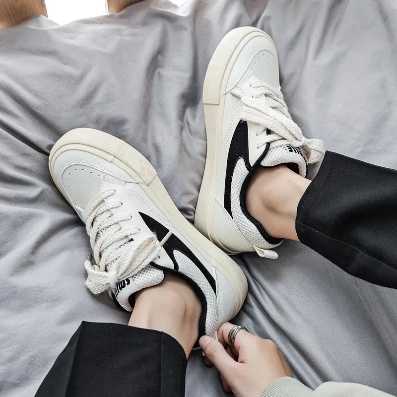 2024, весенняя новая высококачественная универсальная модная модная спортивная и rekreжная обувь с толстой подошвой и низким вырезом для мужчин, обувь для отдыха на доске 
2024, весенняя новая высококачественная универсальная модная модная спортивная и rekreжная обувь с толстой подошвой и низким вырезом для мужчин, обувь для отдыха на доске