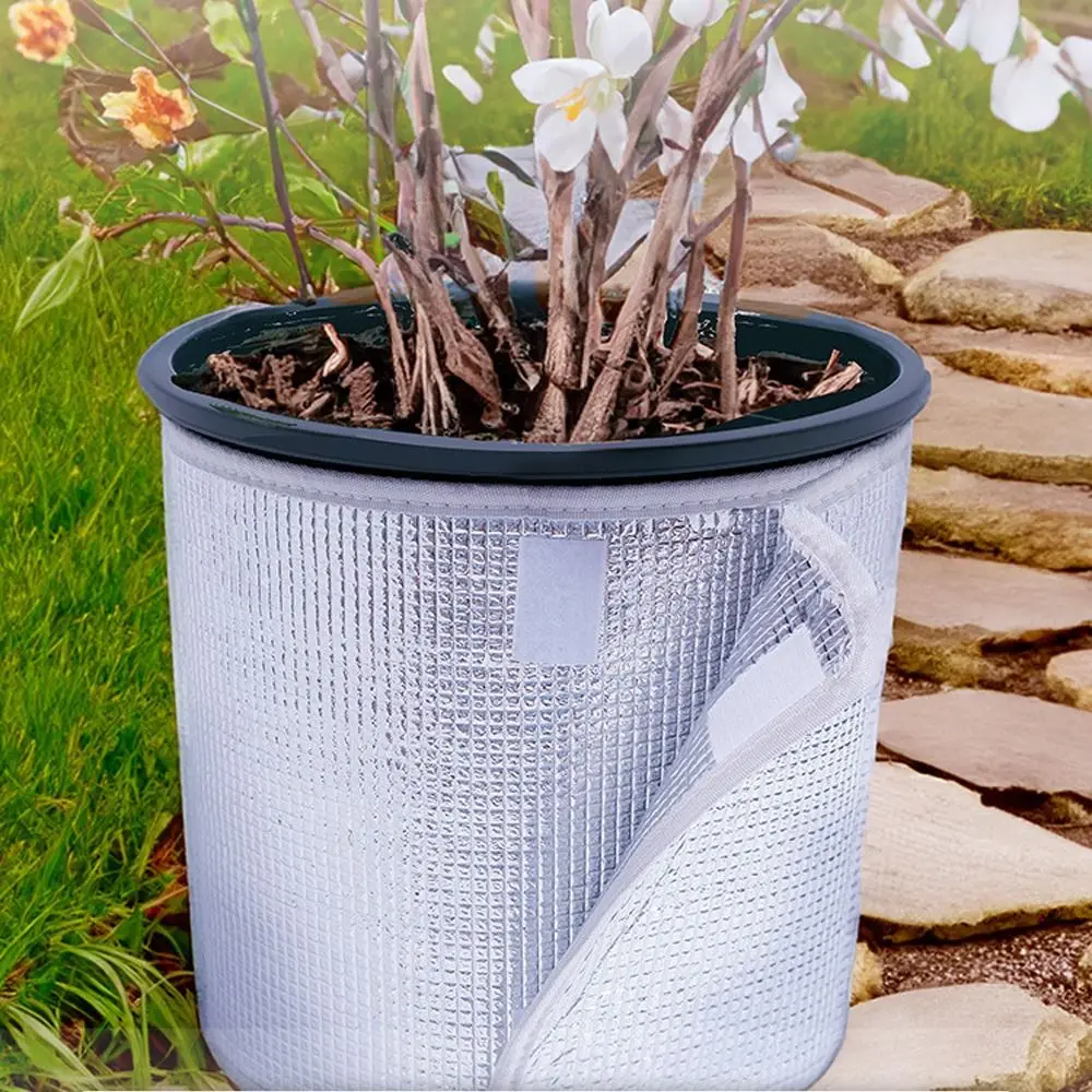 5pcs Thickened Flower Pot Insulation Cover Aluminum Foil Film Double-sided Plant Sunscreen Cover Self-adhesive Flower Pot Holder
5pcs Thickened Flower Pot Insulation Cover Aluminum Foil Film Double-sided Plant Sunscreen Cover Self-adhesive Flower Pot Holder